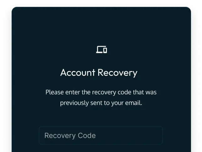 Wallets Account Recovery